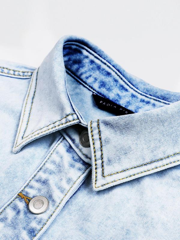 Denim summer coat (pure denim)