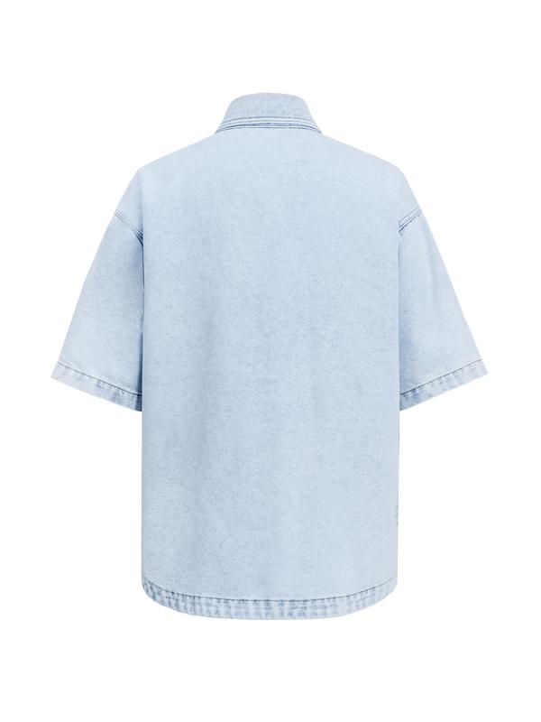 Denim summer coat (pure denim)
