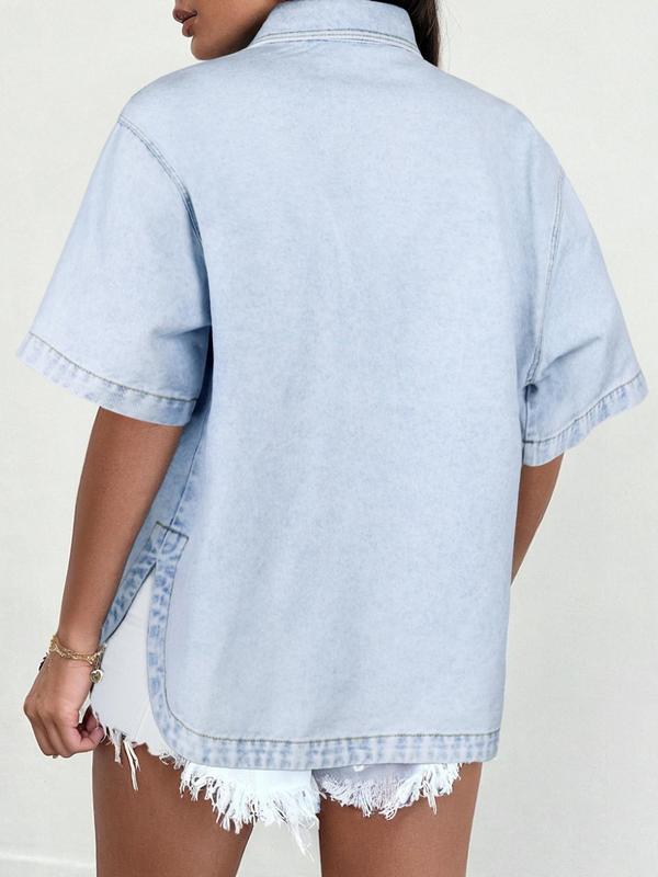 Denim summer coat (pure denim)